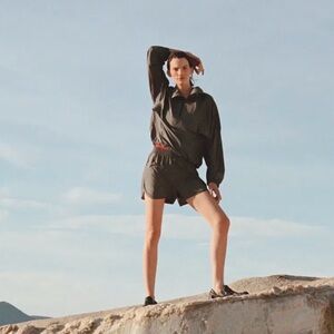 Arket Lightweight Nylon Jacket (S) and shorts (M) matching set